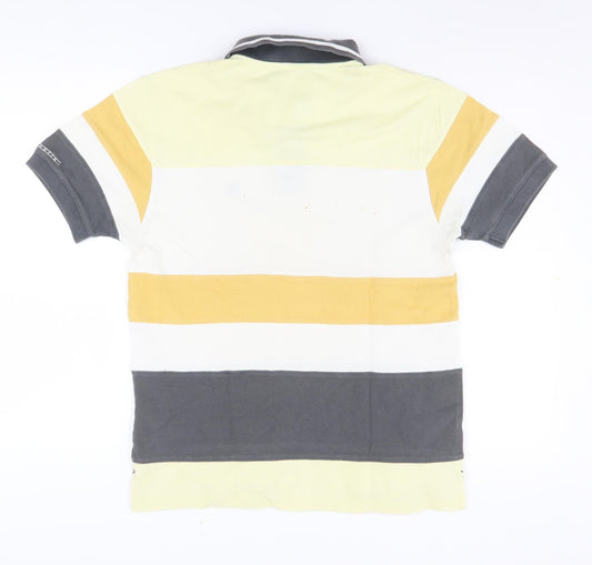 Lambretta Men's Multicoloured Polo Shirt M