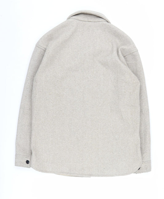 H&M Women’s Beige Collared Cardigan S