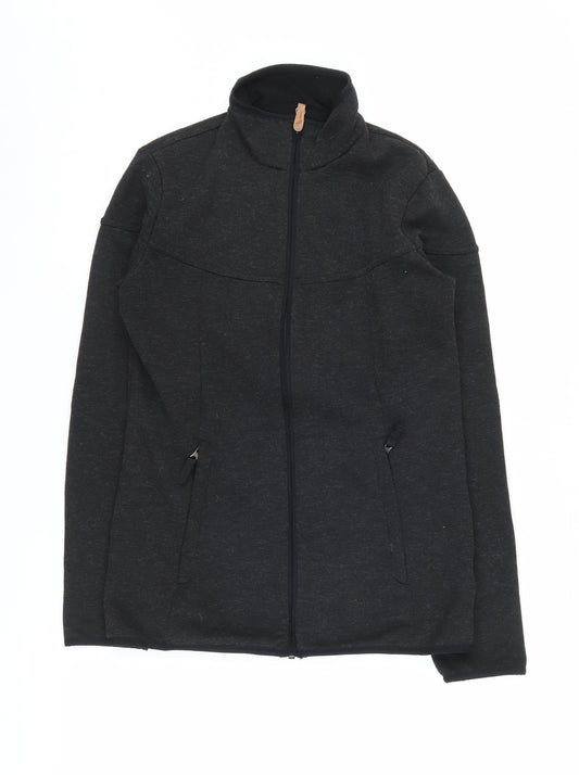 Womens UK Size S DECATHLON Black Basic Jacket