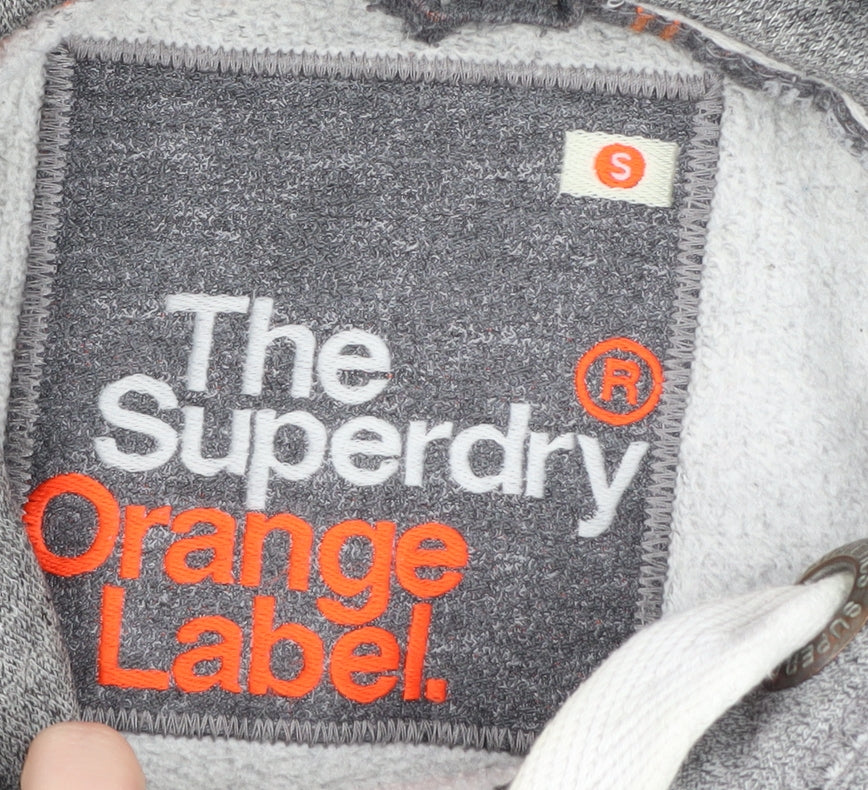 Superdry Men's Grey Hoodie S Pullover Fleece