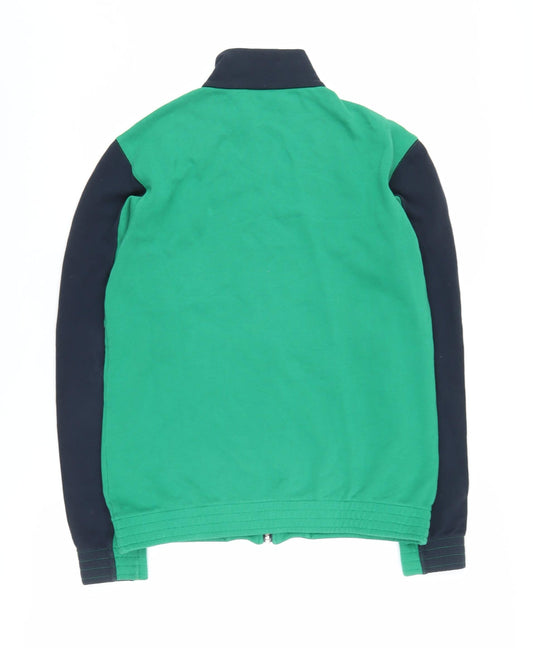Whistles Women's Green XS Full Zip Cotton Jacket