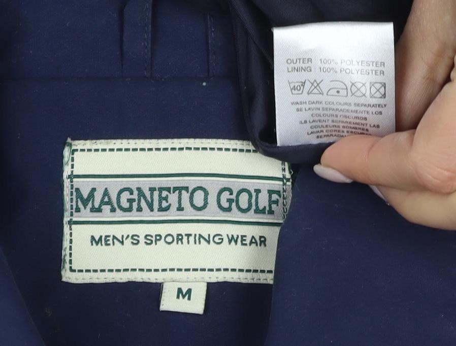 Mens UK Size M Magneto Golf Blue