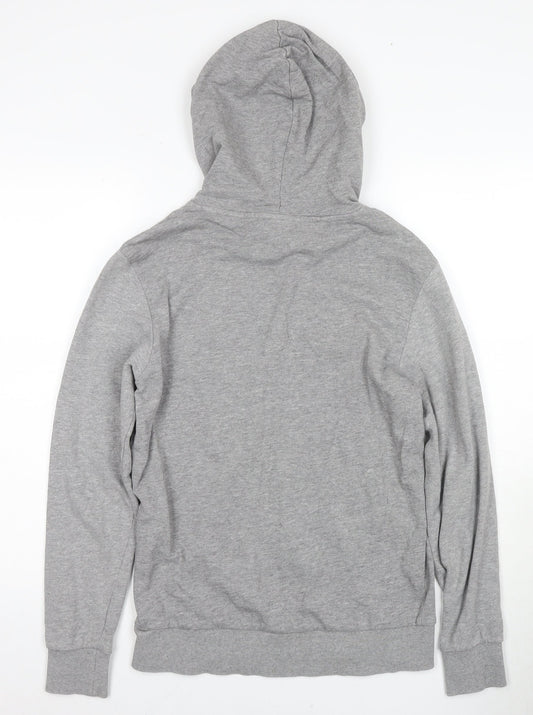 Mens UK Size S JACK & JONES Grey Pullover Hoodie