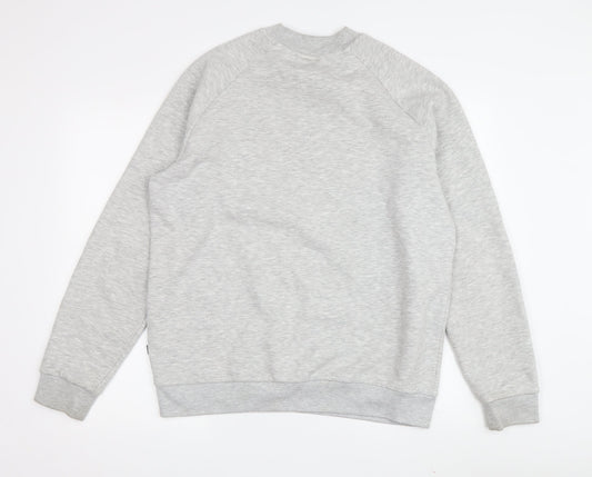 Mens UK Size M PUMA Grey Pullover Sweatshirt