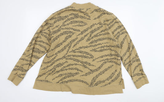 Womens UK Size 20 Marks and Spencer Brown Pullover Sweatshirt