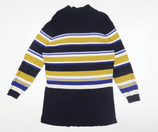 Marks and Spencer Women's Multicolour Striped Shift Dress