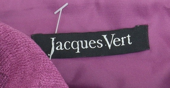 Jacques Vert Women's Purple Sleeveless Blouse, Size 20