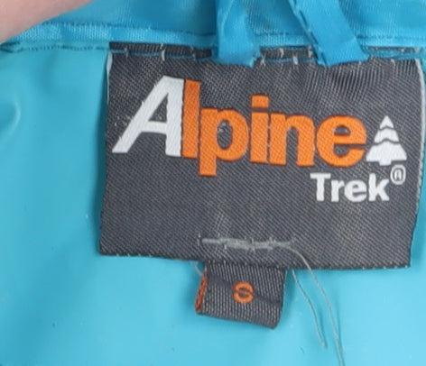 Alpine Trek Women's Blue Windbreaker Jacket - Size S