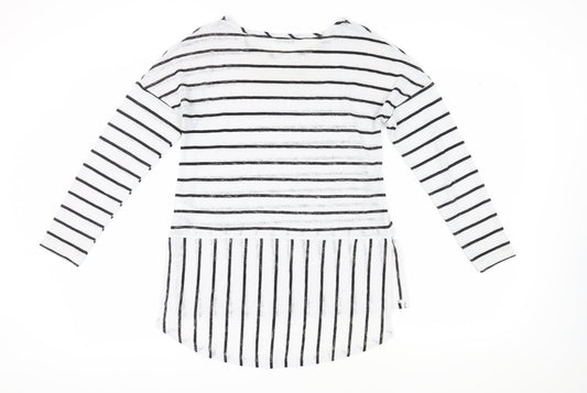 Womens UK Size 12 NEXT White Basic T-Shirt