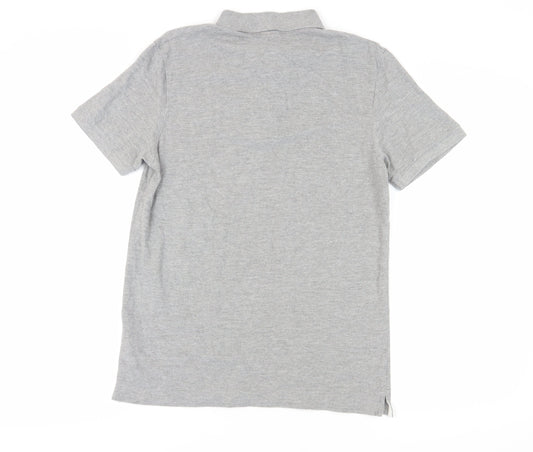 Jack & Jones Grey Men's Medium Polo Shirt