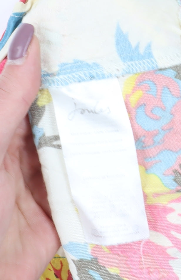 Joules Women’s Multicoloured Floral A-Line Dress Size 8