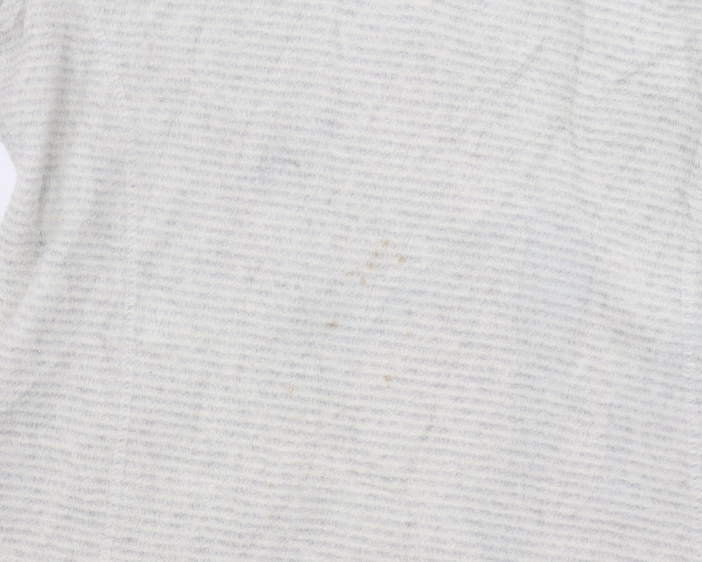 Regatta Women's Grey Striped 1/2 Zip Sweatshirt Size 10