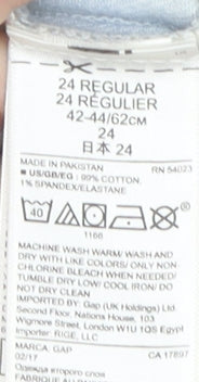 Gap Women's Blue Cut-Off Denim Shorts Size 4