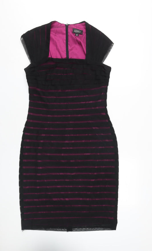 Adrianna Papell Women's Multicoloured Sheath Dress Size 10