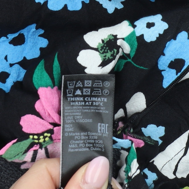 Marks and Spencer Women's Floral Midi Shift Dress