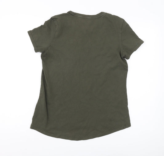 Puma Women's Black T-Shirt Size S Casual Sportswear