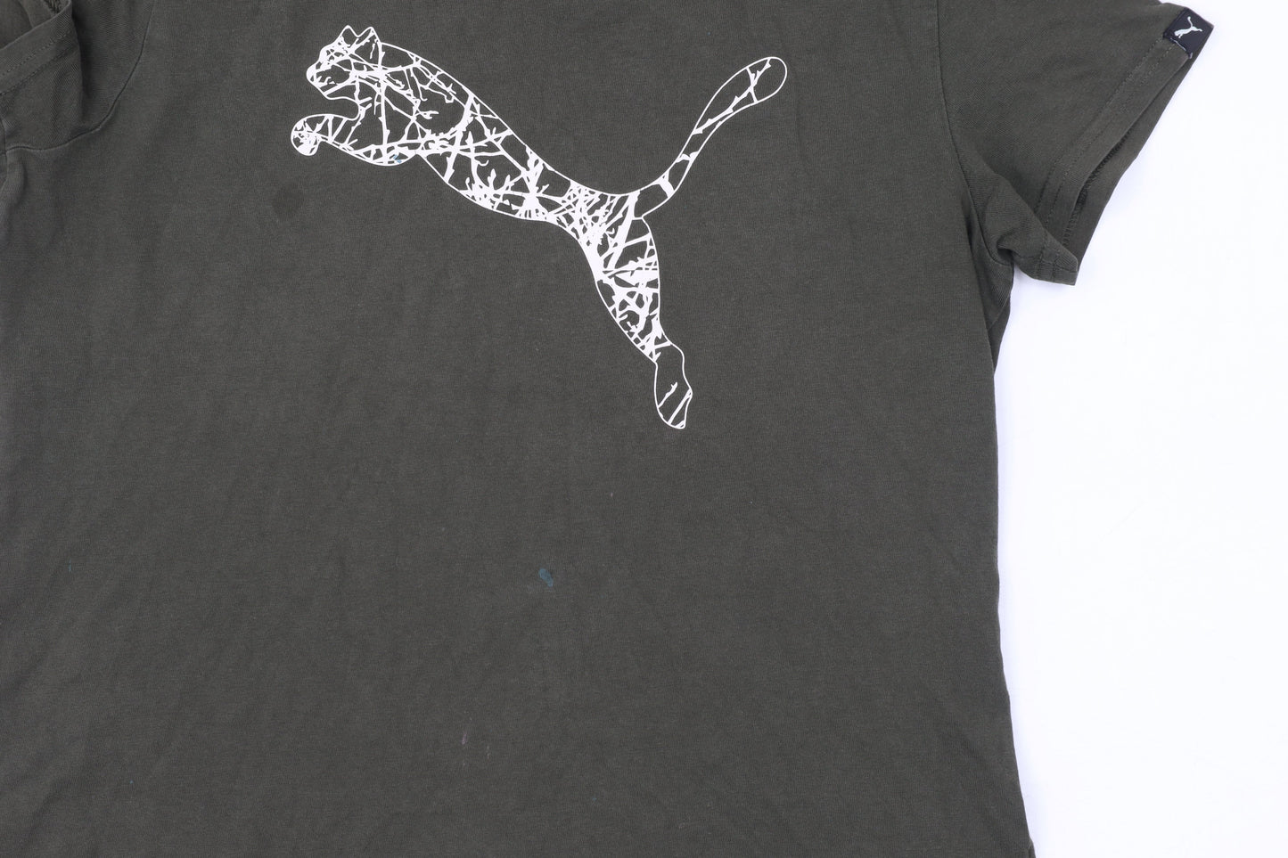 Puma Women's Black T-Shirt Size S Casual Sportswear