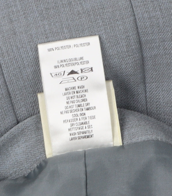 Eastex Women's Grey Midi Skirt Size 14 Workwear