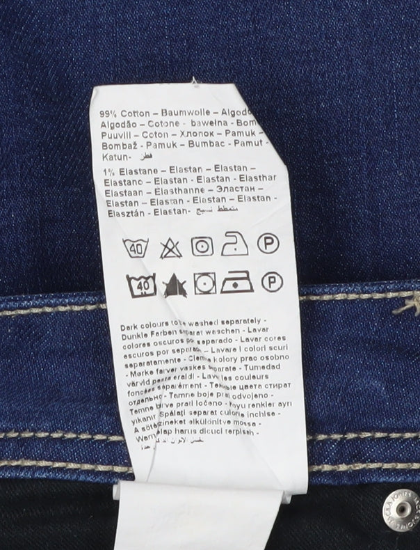 Jack & Jones Men's Blue Straight Jeans 28/32