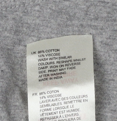 Womens UK Size 8 White Stuff Grey T-Shirt