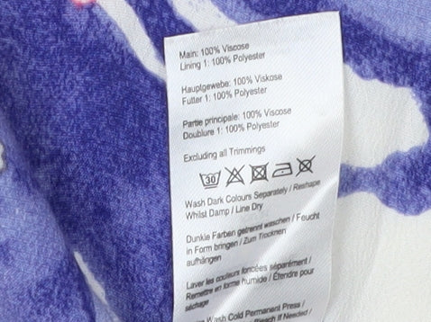 Joules Women's Floral Shift Dress Size 12 Multi-Colour