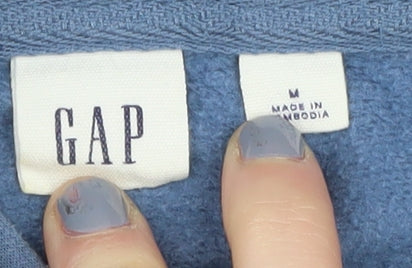 GAP Blue Hoodie with Logo Unisex Adults Size M