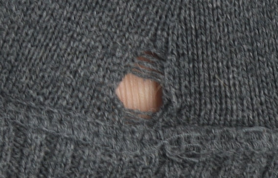 Fat Face Men's Grey Wool Pullover Jumper M