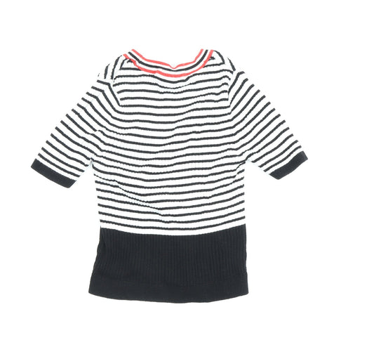Womens UK Size 6 Topshop Black Pullover Jumper