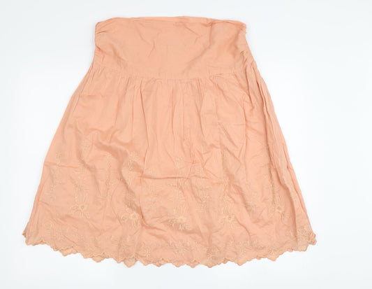 Womens UK Size 12 MNG Peasant Skirt