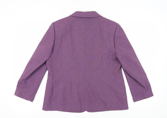 Eastex Women's Purple Blazer, Size 14, New With Tags