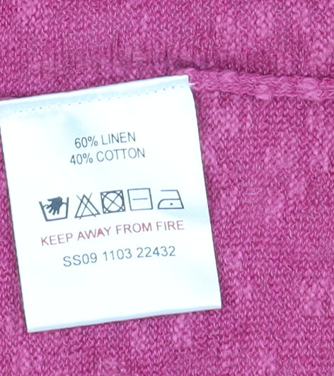 Womens UK Size 12 White Stuff Pink Cardigan Jumper