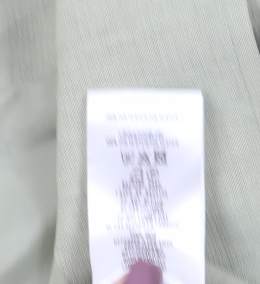 Eastex Women's Green Blazer Size 14, Linen Blend, Lined