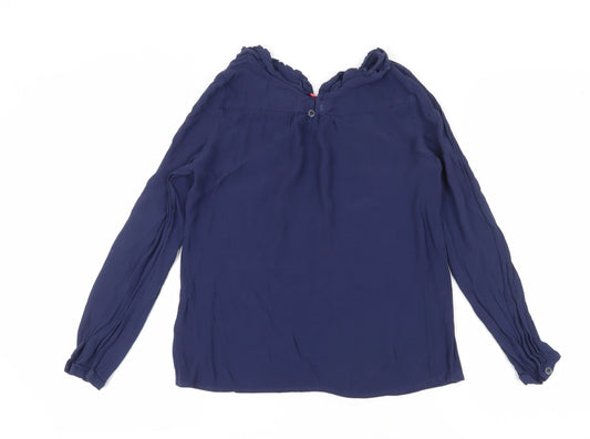 Womens UK Size 12 Joules Blue T-Shirt