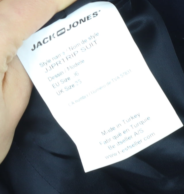 Mens UK Size 36 JACK & JONES Regular Blue Suit Jacket
