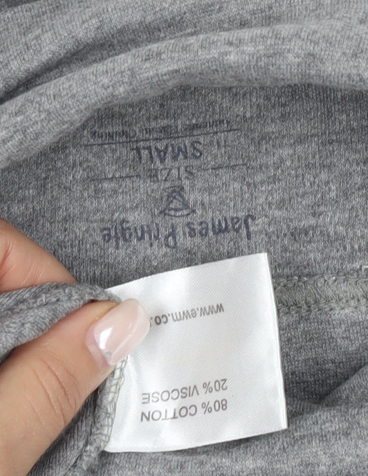 Mens UK Size S James Pringle Grey T-Shirt