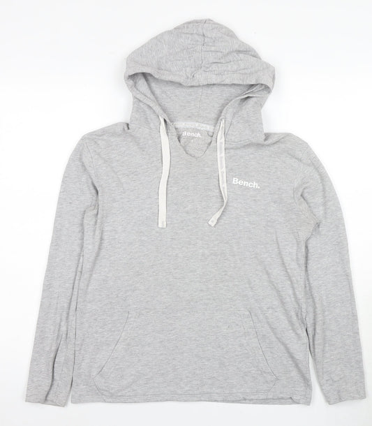 Womens UK Size XS Bench Grey Pullover Hoodie