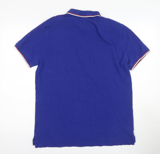 Ralph Lauren Men's Blue Slim Fit Polo Shirt