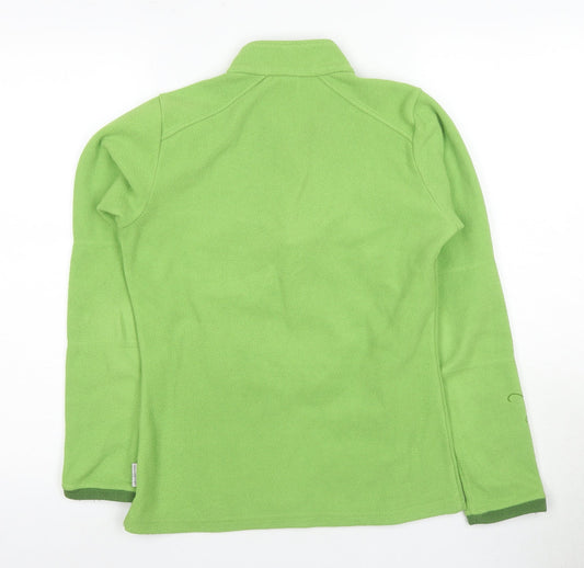 Decathlon Women's Green XS Fleece Pullover Sweatshirt