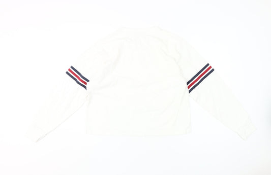 Womens UK Size One Size Brandy Melville White T-Shirt