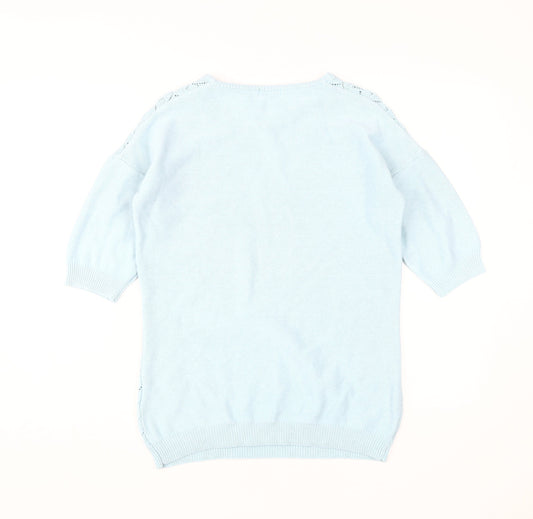 Damart Women's Blue Pullover Jumper Size 10