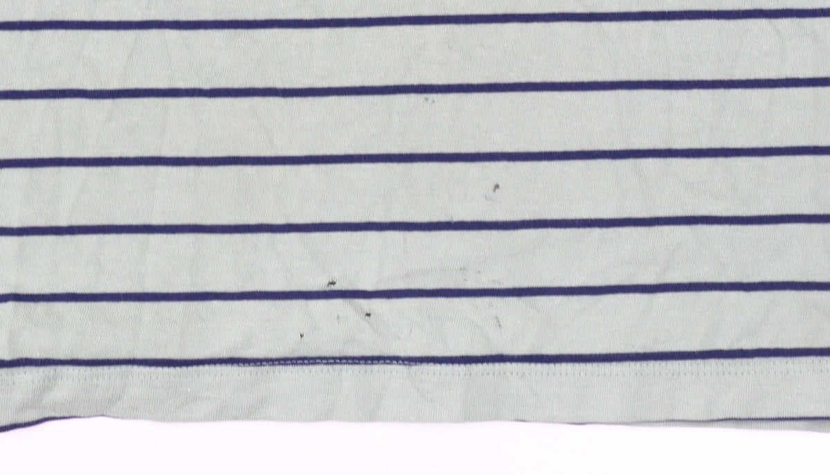 Additional view of Crew Clothing Women's Blue Striped T-Shirt, size 12