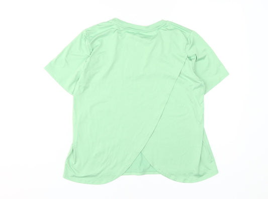 Marks and Spencer Women's Green T-Shirt Size 12