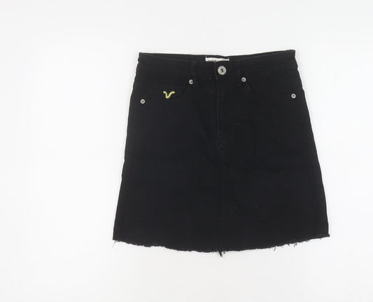 Voi Jeans Co. Women's Black Mini Skirt Size 10