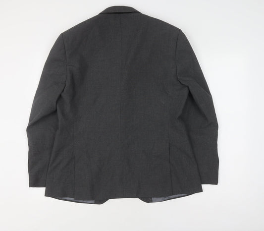Mens UK Size 40 Marks and Spencer Regular Grey Suit Jacket