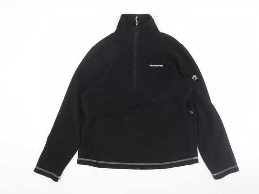 Womens UK Size 10 Craghoppers Black Pullover Sweatshirt