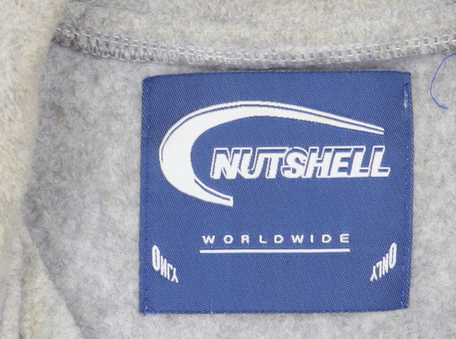 Mens UK Size S Nutshell Grey
