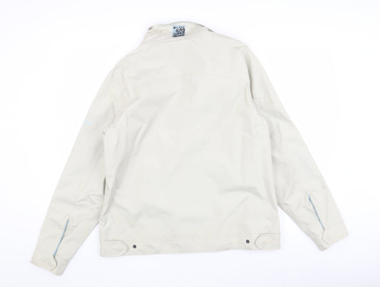 Regatta Women's Beige Waterproof Rain Jacket Size 12