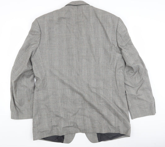 Mens UK Size 44 HR Tailoring Regular Grey Suit Jacket