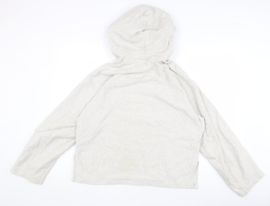 Uniqlo Men's Grey Hoodie S - Cotton Pullover