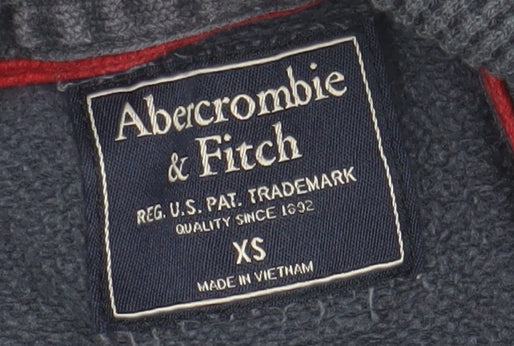 Abercrombie & Fitch Men's Blue XS Pullover Hoodie
